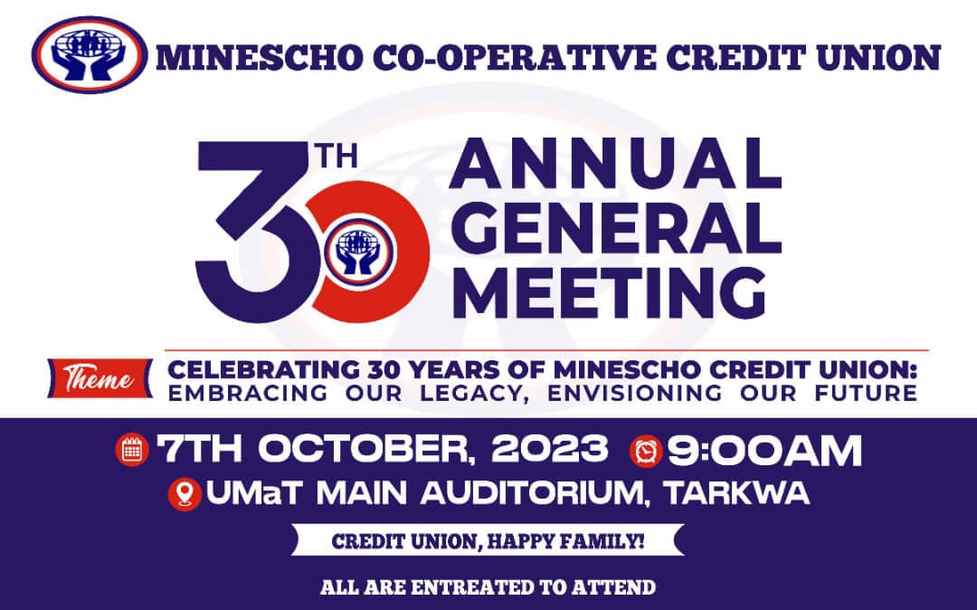 Join Us for the 30th Anniversary Celebration of Minescho Co-operative Credit Union!